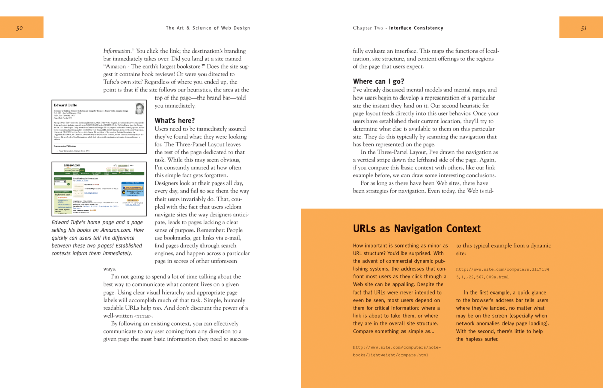 ASWD: Internal spread of Chapter Two showing screenshot callouts and featurettes